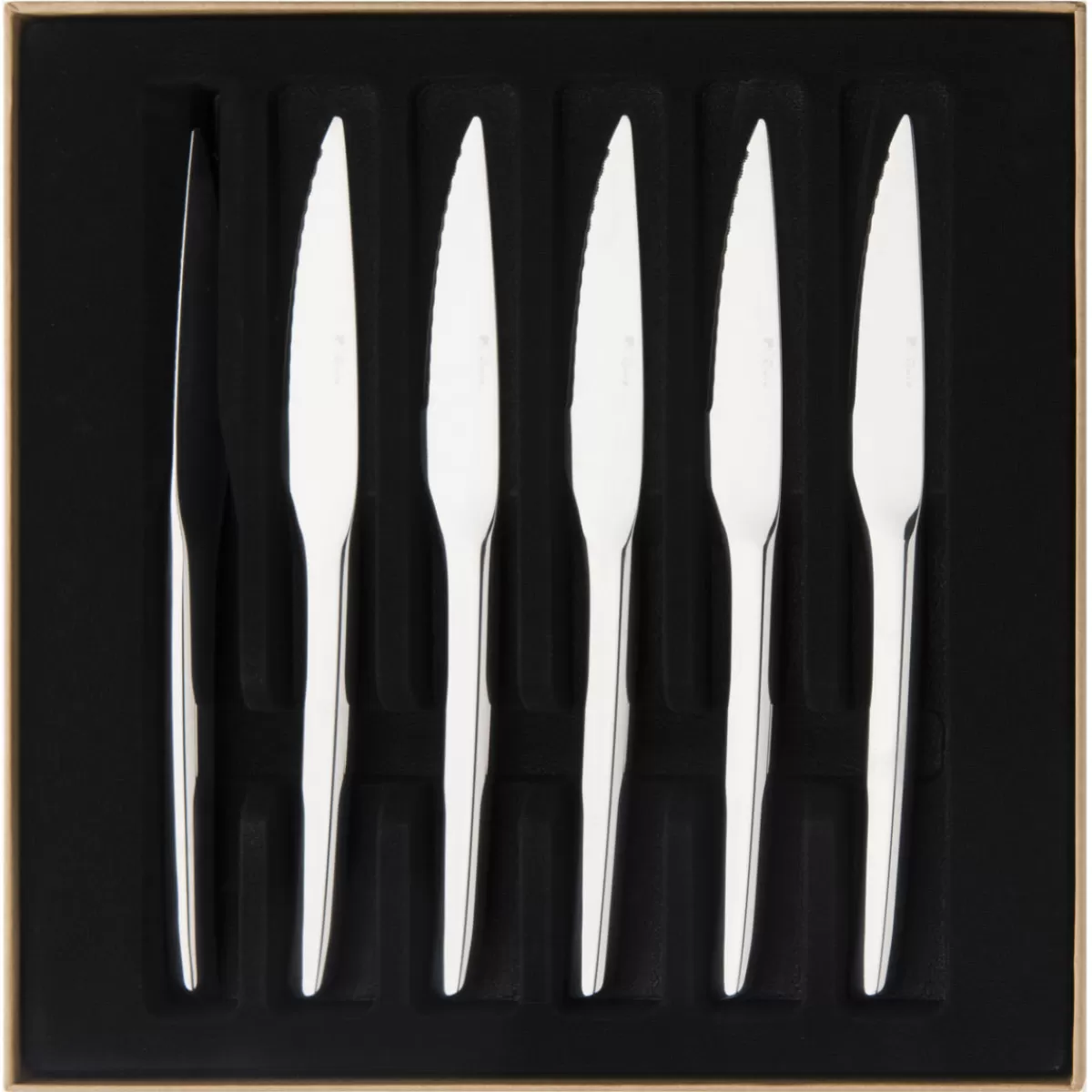 Best Sale GUEST MIROIR Coffret 6 couteaux à steak Coffrets Couteaux | Coffrets De Couverts